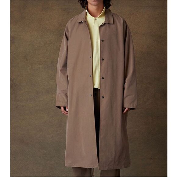 Fear Of God Essentials Wood Long Wood Long Coat Size XL - Picture 1 of 13
